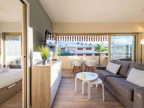 TV - 1-Br Apartment Near the Beach and the Croisette, Palm Beach (Cannes)