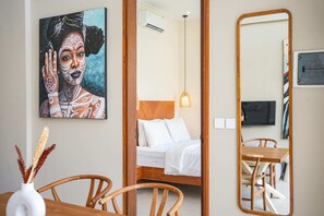 Iron/ironing board, WiFi, bed sheets - 2 bedroom villa with extra office space in quiet area - 40m from baked (Badung Regency)