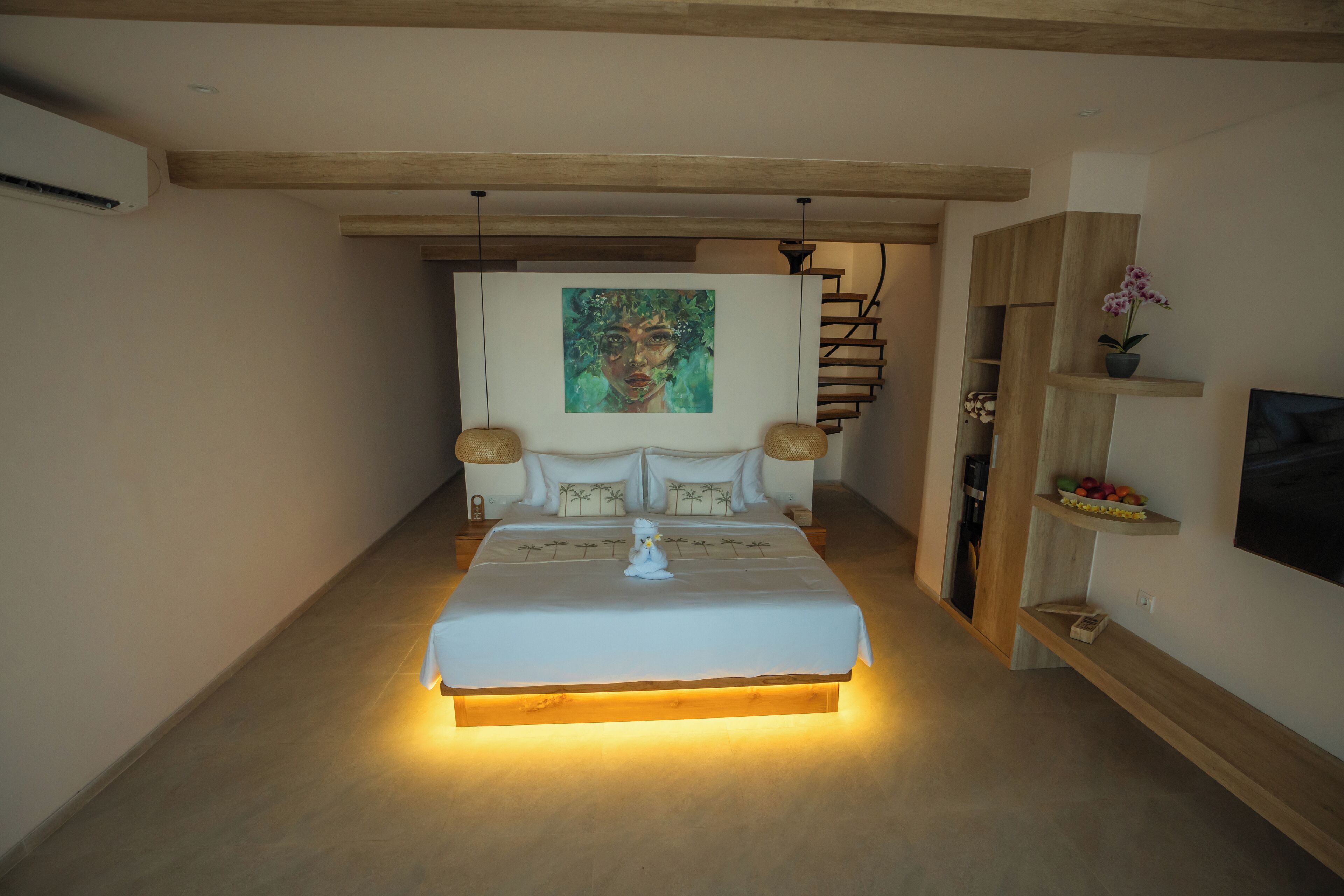 Luxury Duplex, 1 Bedroom, Ocean View | Interior