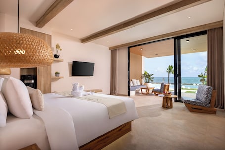 Dúplex de lujo, 1 habitación, vistas al mar | Minibar y wifi gratis. Bohemian Beachfront Apartments