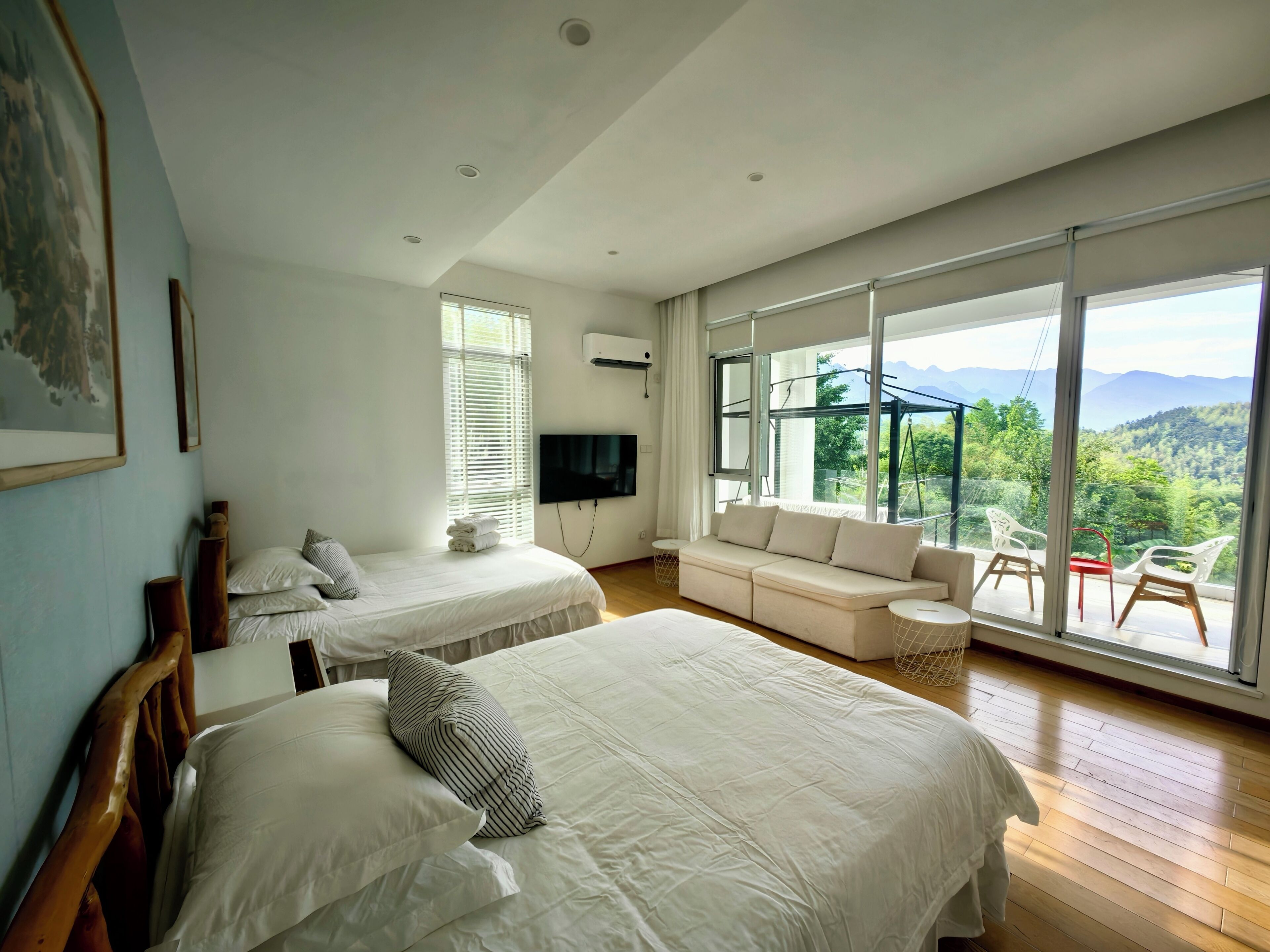 Superior Triple Room, Hill View | Premium bedding, down comforters, individually decorated