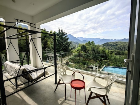 Superior Triple Room, Hill View | Premium bedding, down comforters, individually decorated