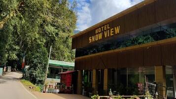 Voorkant van accommodatie