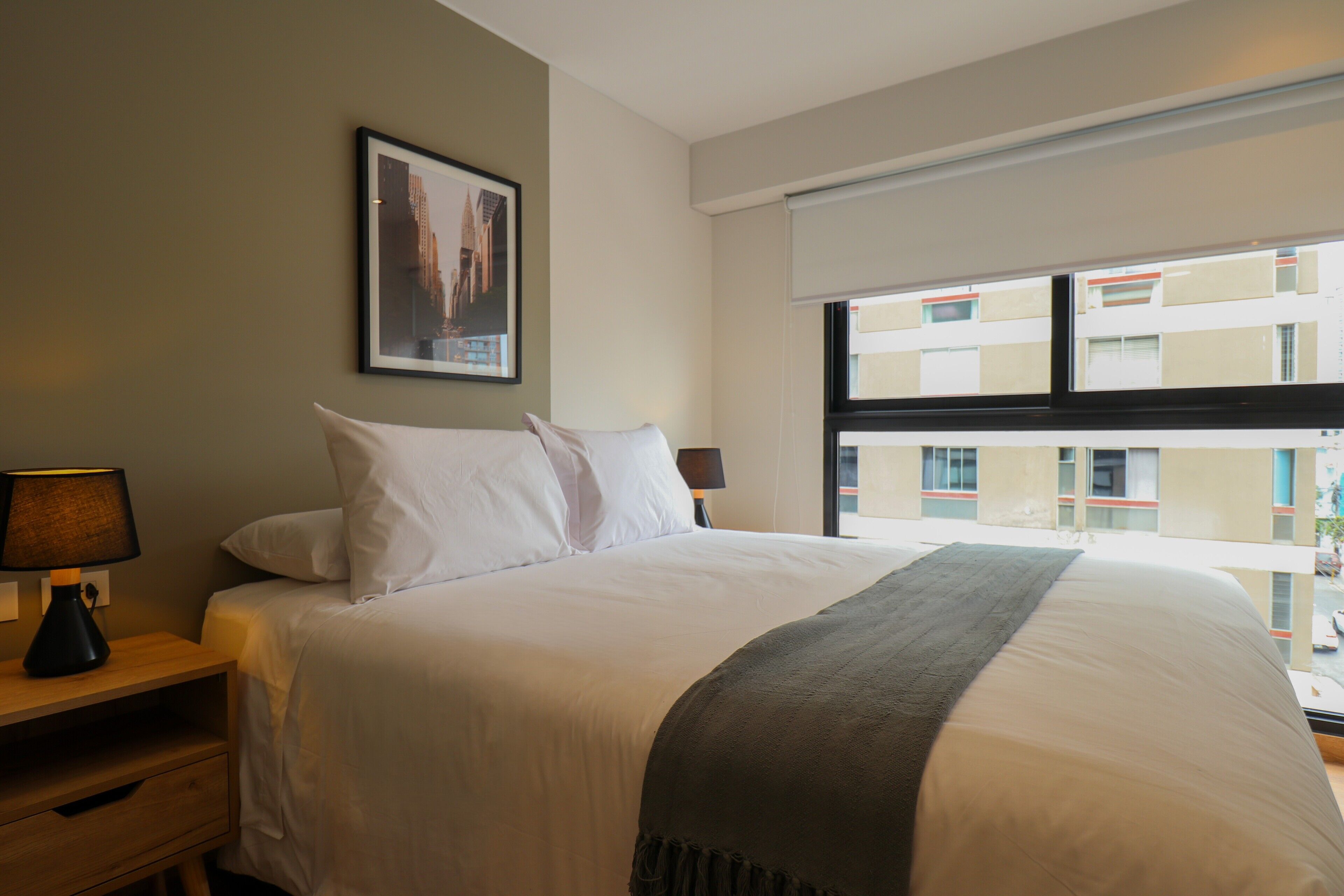 Individually decorated, individually furnished, iron/ironing board