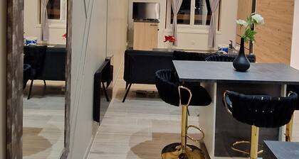 Chic & Design 3-person studio near downtown Thonon-Les-Bains
