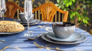 Opções para refeição ao ar livre