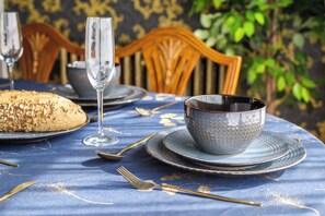 Opções para refeição ao ar livre