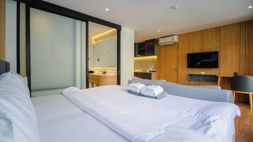 Strykjärn/strykbräda, wi-fi och rullstolsanpassning