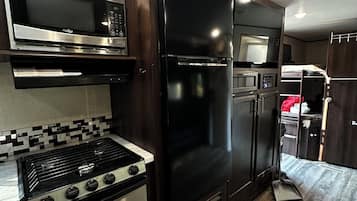 Microwave, oven, stovetop