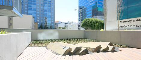 Enceinte de l’hébergement