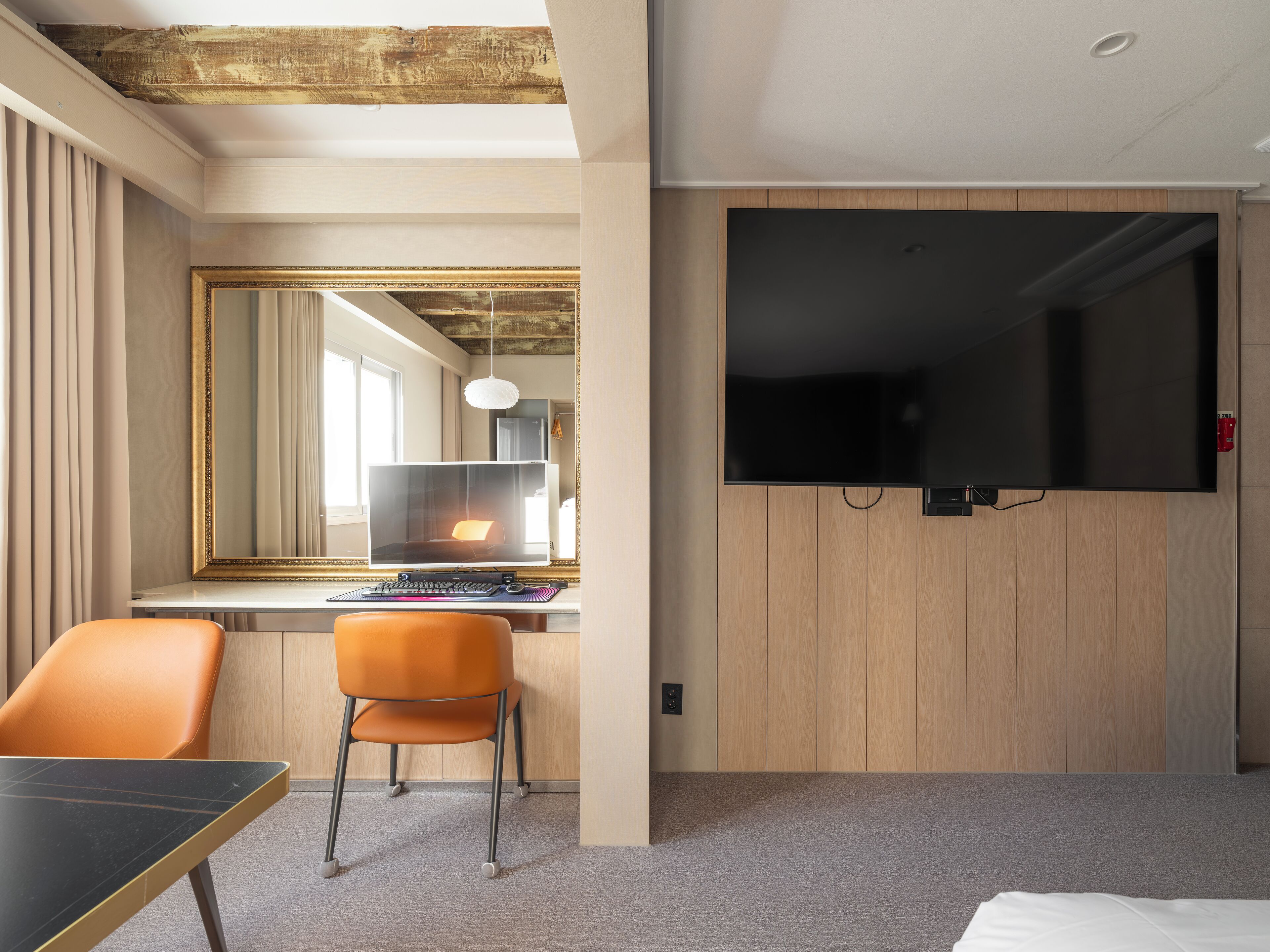 Superior-dobbeltværelse | Individuelt design, individuel indretning, skrivebord, gratis Wi-Fi