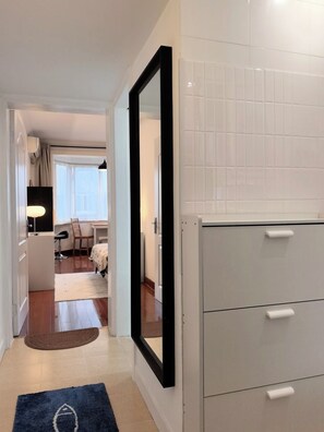 Comfort-Studio, Blick auf den Innenhof | Wohnbereich