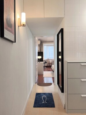 Monolocale comfort, vista cortile | Area soggiorno