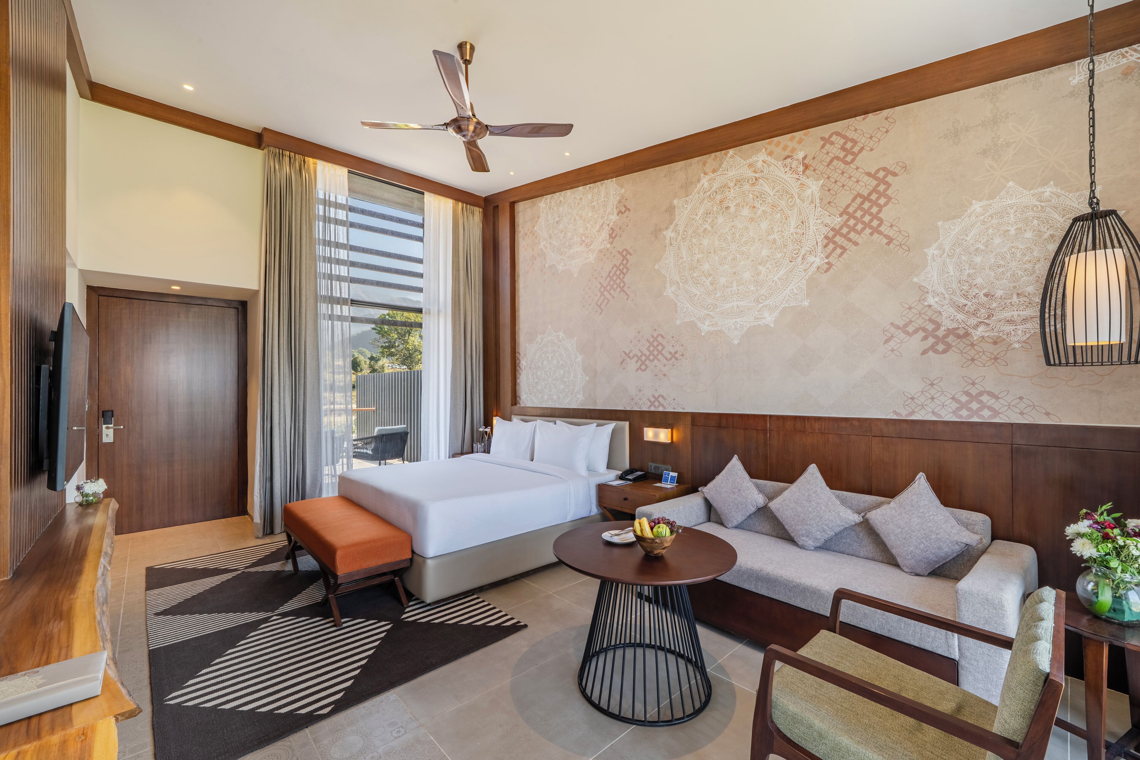 Villa Double Room With Mountain View | Minibaari, työpöytä, kannettavalle tietokoneelle sopiva työtila