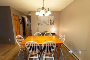 Dining - Comfortable two-bedroom town home with room for the whole family (Whistler)