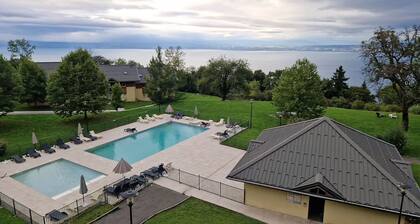 T2 avec vue Ăpoustouflante sur le Lac LĂ©man