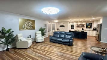 Smart TV, books, music library