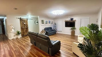 Smart TV, books, music library