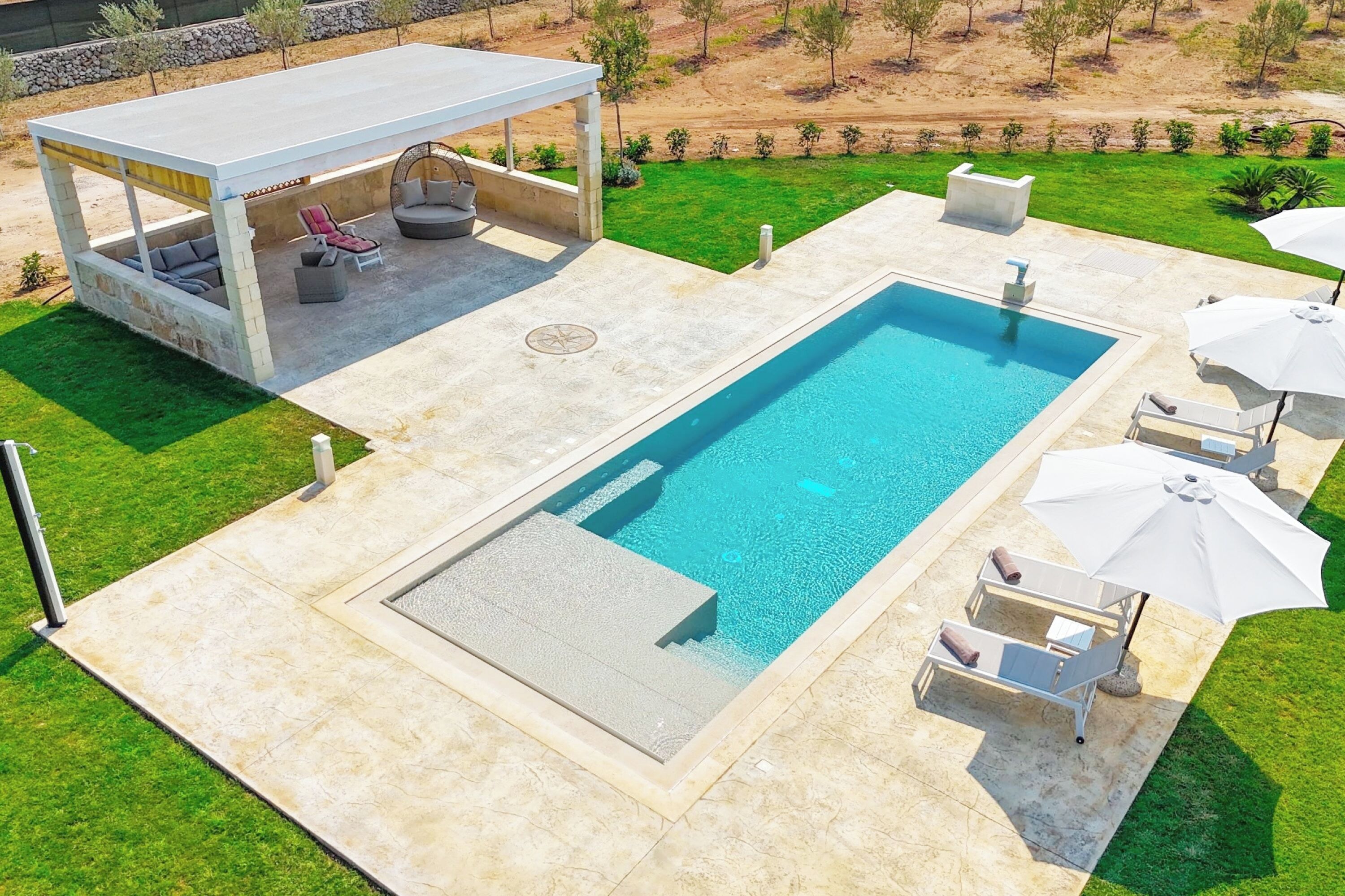 Familienvilla, Mehrere Schlafzimmer (Tenuta Mary Relax & Pool) | Pool