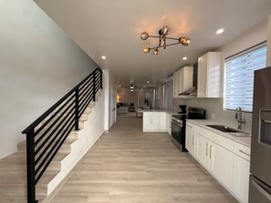 Fridge, microwave, oven, stovetop - Turtle Cove Escape - New 2 Bedroom Villa with all the bells & whistles. (Providenciales)