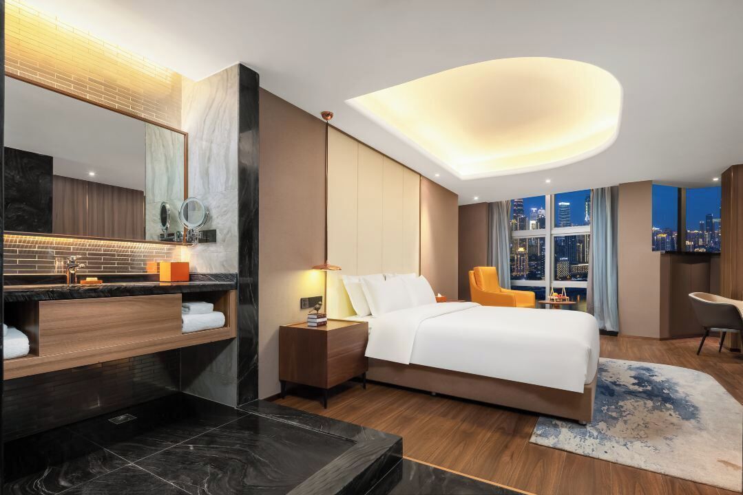 Habitació doble superior, vistes al riu | Cortines opaques, planxa i posts de planxar i wifi gratuïta 