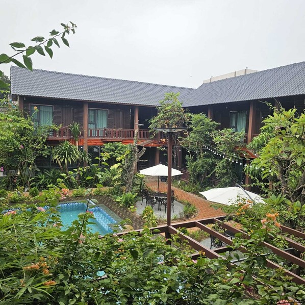 Property grounds - Champa Phan Boutique Hotel (Vientiane)
