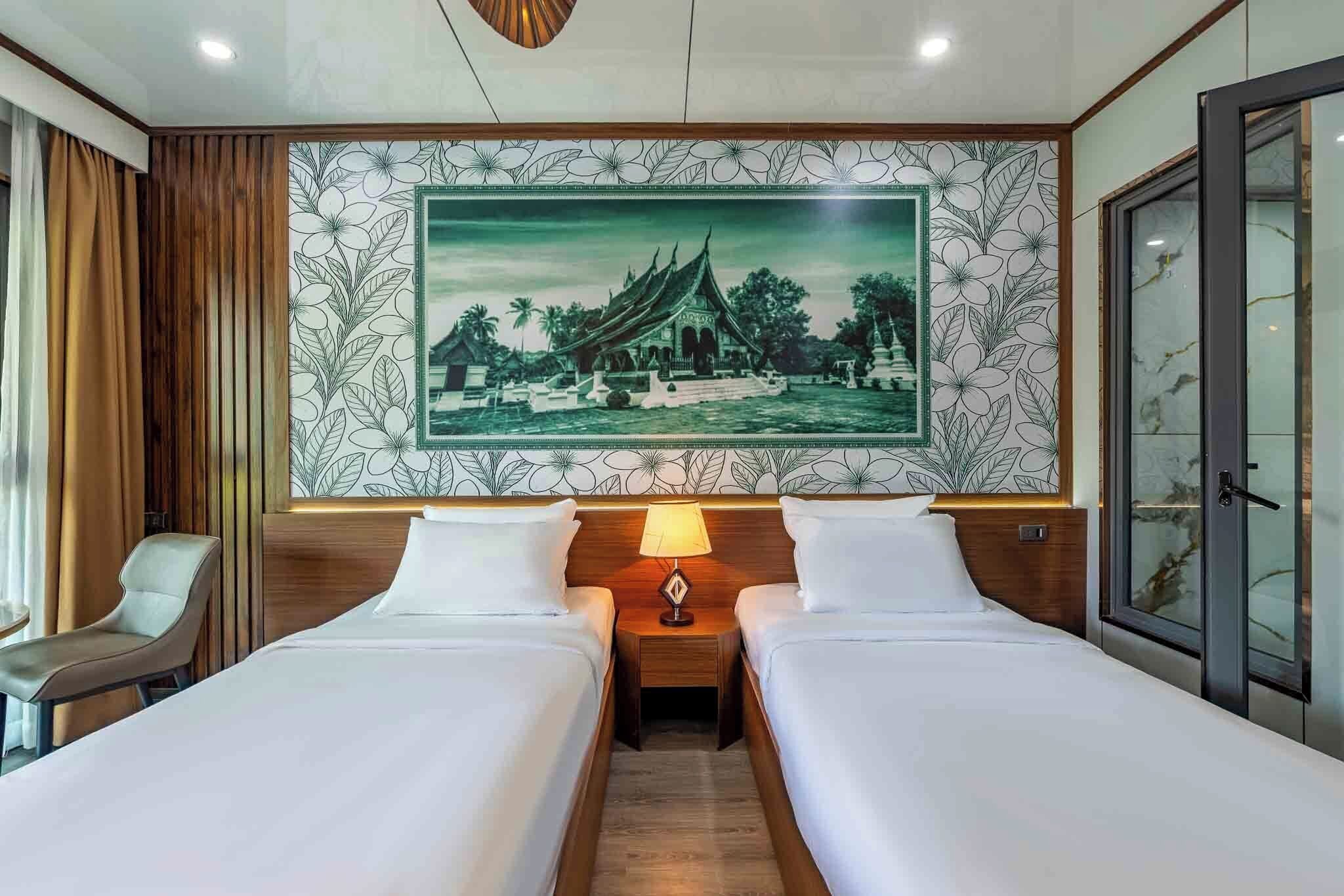 Chambre supérieure avec lits jumeaux, balcon | Minibar, coffre-fort, rideaux d’obscurcissement