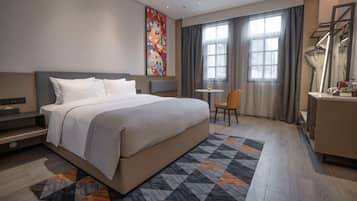 Comfort-Einzelzimmer, Klimaanlage | Schreibtisch, Verdunkelungsvorhänge, schallisolierte Zimmer