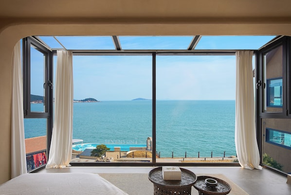 Lyxsvit - havsutsikt | Utsikt från rummet