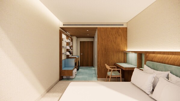 In-room safe, blackout drapes, free WiFi