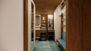 خزنة داخل الغرفة وستائر تعتيم وواي فاي مجانًا