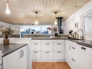 Fridge, microwave, dishwasher, cookware/dishes/utensils - "Felicia" -  from the sea by Interhome (Hals)