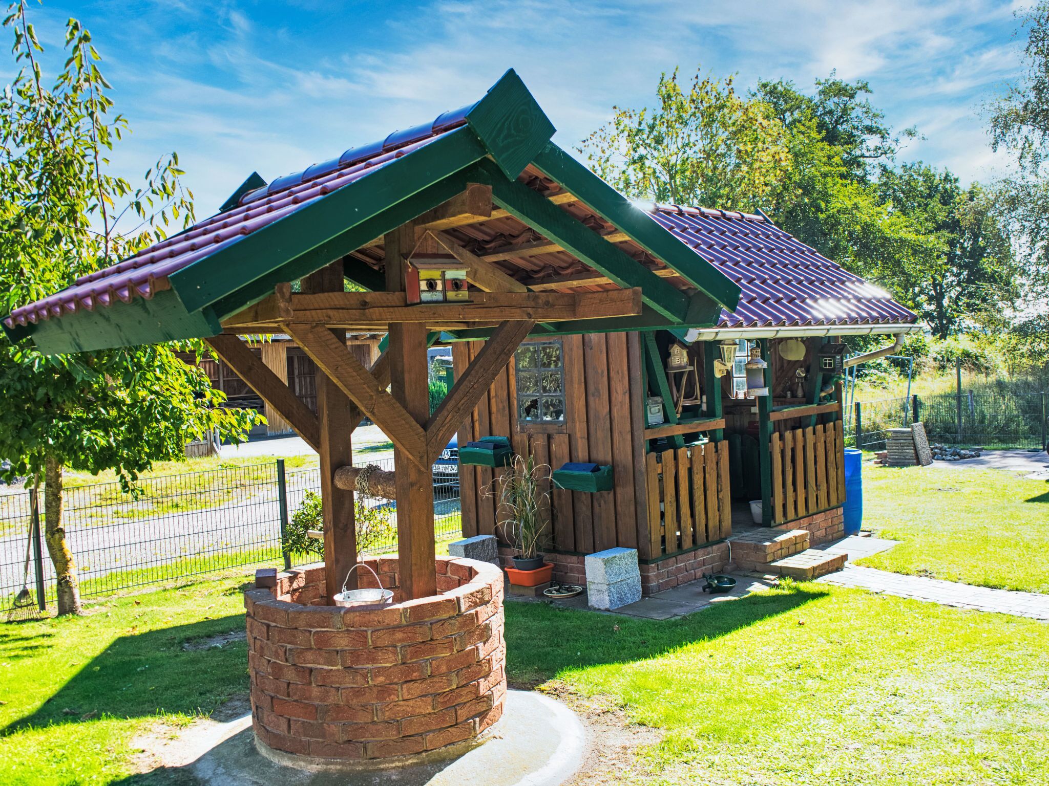 Enceinte de l’hébergement