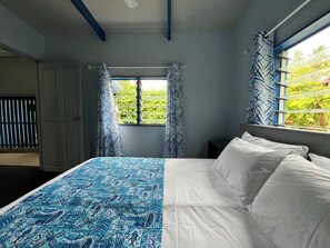 Strykjärn/strykbräda, gratis wi-fi och sängkläder