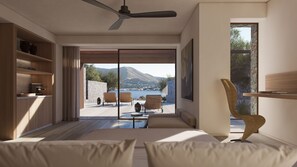 Infinity Suite Panoramic Sea View Private Pool | Living area - Kenshō Paros (Paros)