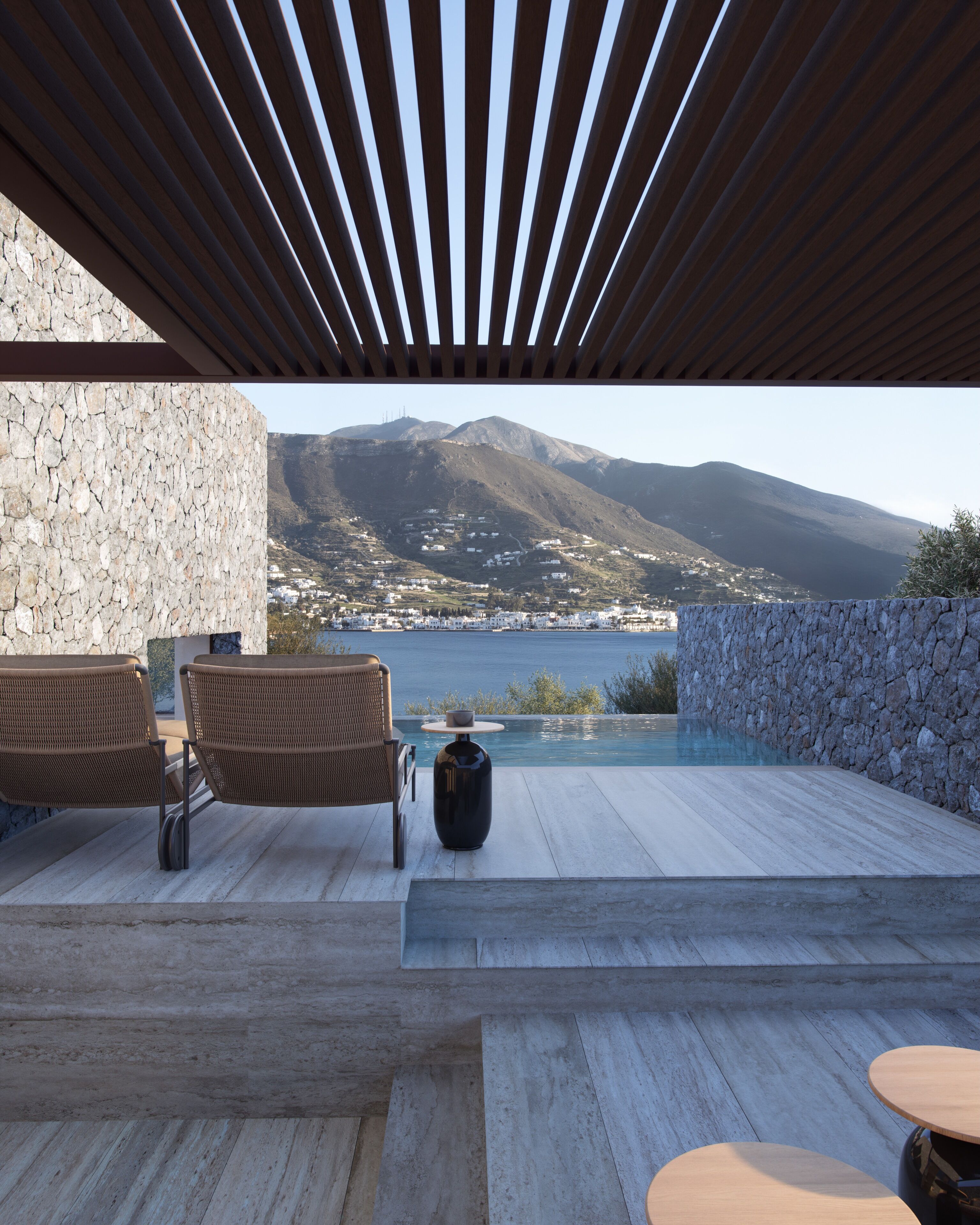 Horizon Suite Panoramic Sea View Private Pool | In-room safe, desk, soundproofing, free WiFi