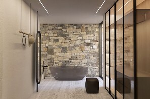 Grand Villa, 4 Bedrooms, Private Pool, Sea View | In-room safe, desk, soundproofing, free WiFi