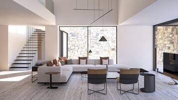 Grand Villa, 4 Bedrooms, Private Pool, Sea View | In-room safe, desk, soundproofing, free WiFi