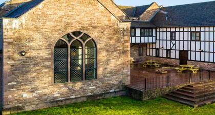Manor House on the banks of the River Monnow