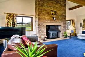 Smart TV, DVD player, ping pong, books