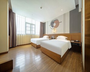 Superior Twin Room | View from room - ELITE James Joyce Coffetel Guangzhou  (Guangzhou)