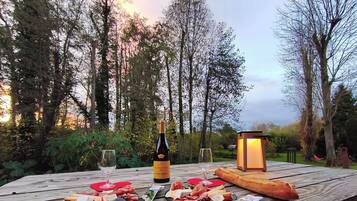 Udendørs spisemuligheder