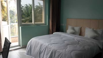 Deluxe-rum - 1 kingsize-sÀng - balkong | Gratis wi-fi