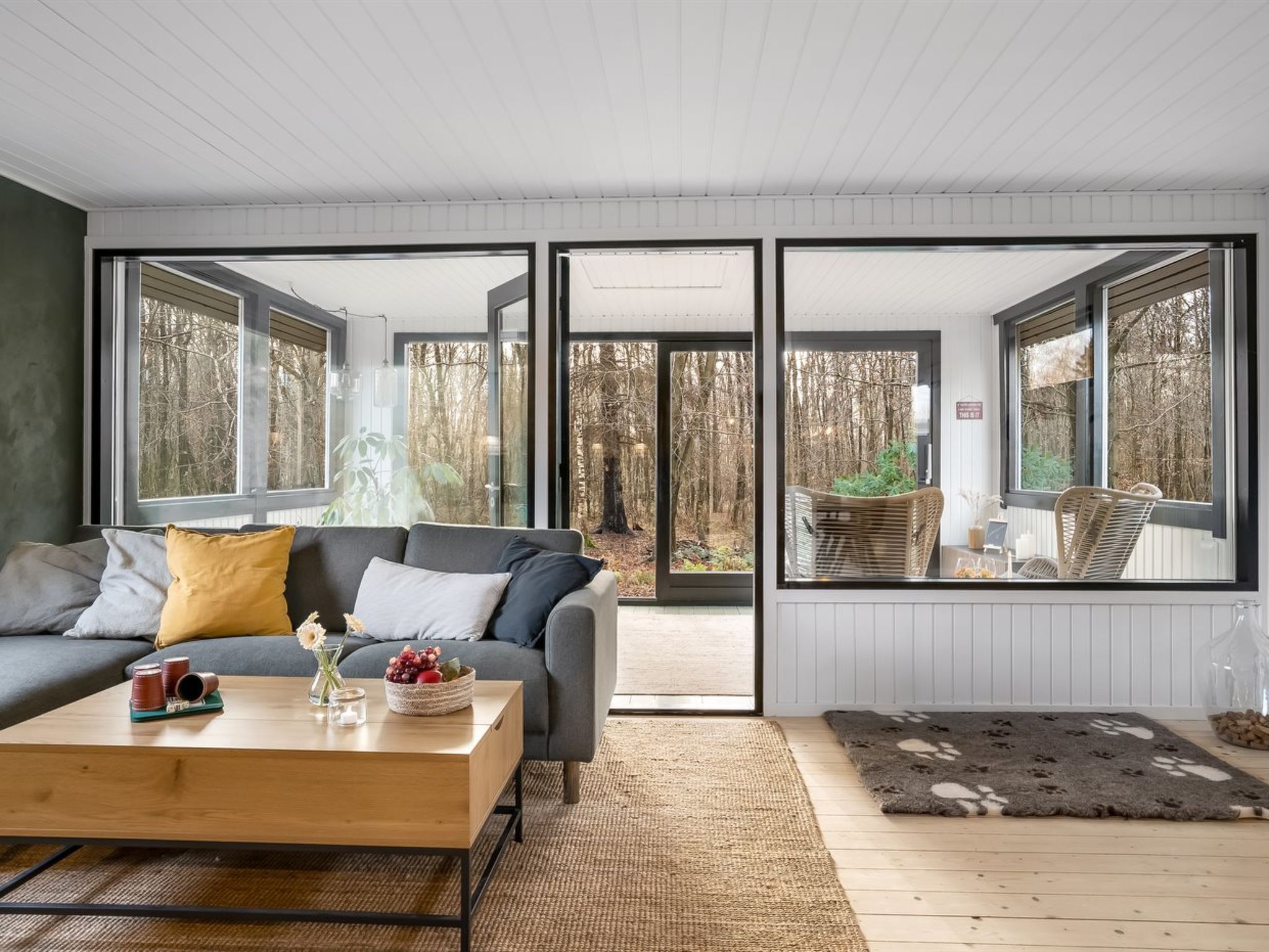 تلفزيون، مدفأة