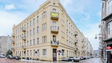 Façana frontal de l'allotjament