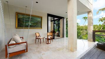 Villa, Pool View | Living area