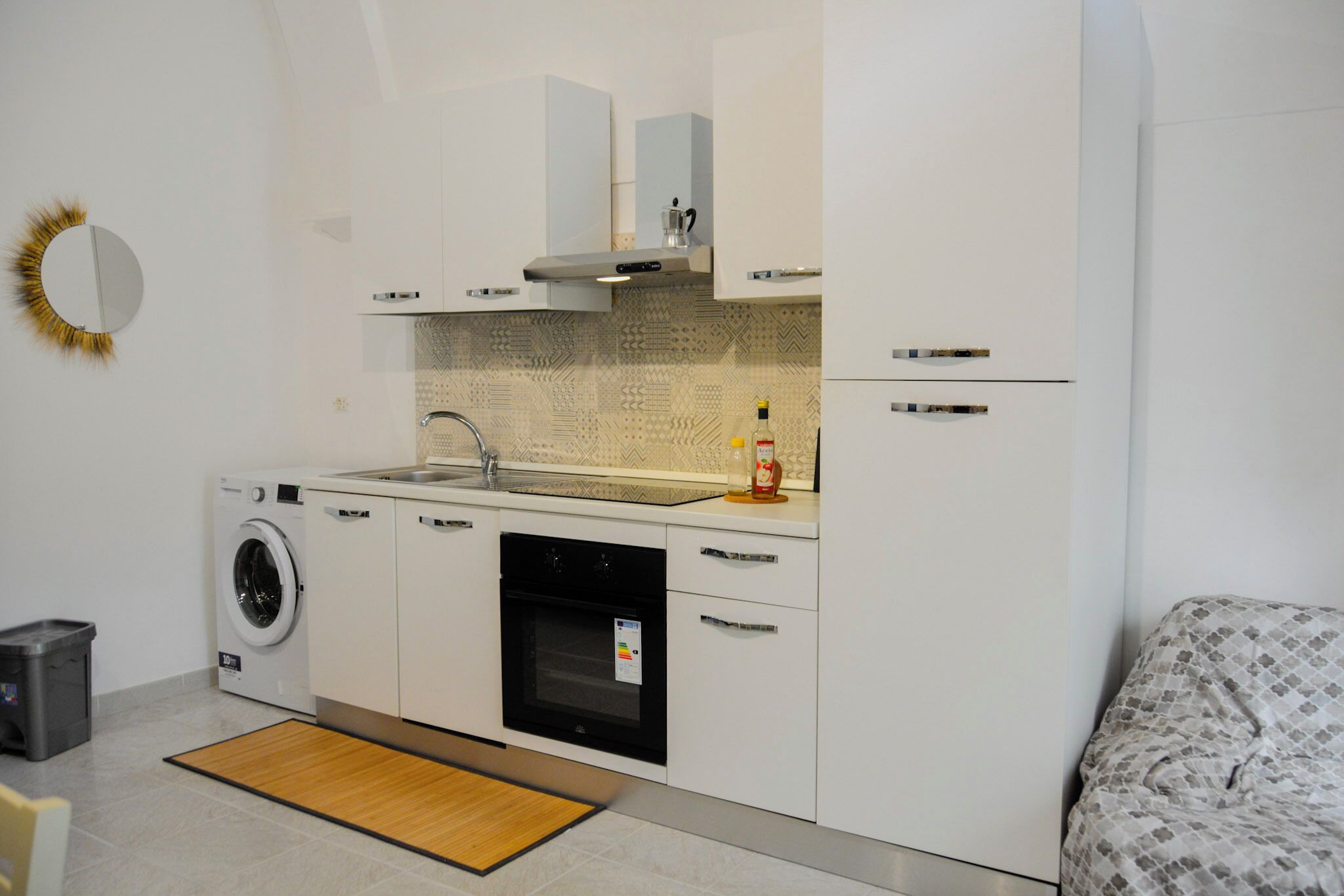 公寓, 1 張標準雙人床 | 私人廚房 | 大型雪櫃/冰箱、微波爐、焗爐、爐具