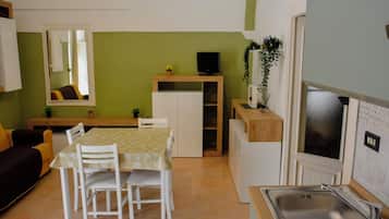 Apartment, 1 Doppelbett und Schlafsofa | Wohnbereich