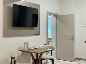 Minibar, desk, laptop workspace, blackout drapes - Naya Hotel (Almaty)