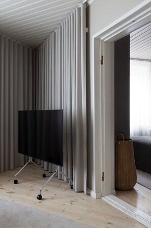 Superior Apartment, Courtyard View | Living area - Stylish 1BR Apt. in Historic Area (Tampere)